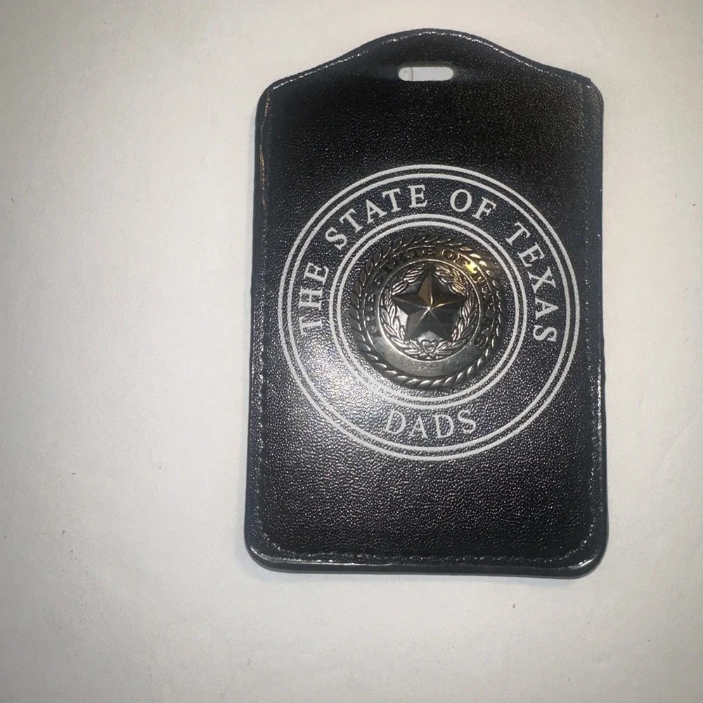 Vertical ID Card DADS Badge Holder NEW